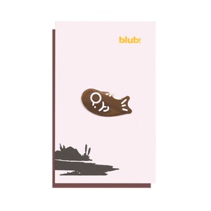 Fish 2 Enamel Pin