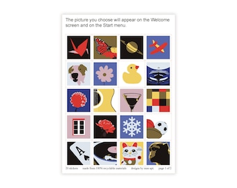 Profile Pictures Page 1 Sticker Sheet | Stickers for Planning, Diary, Journaling