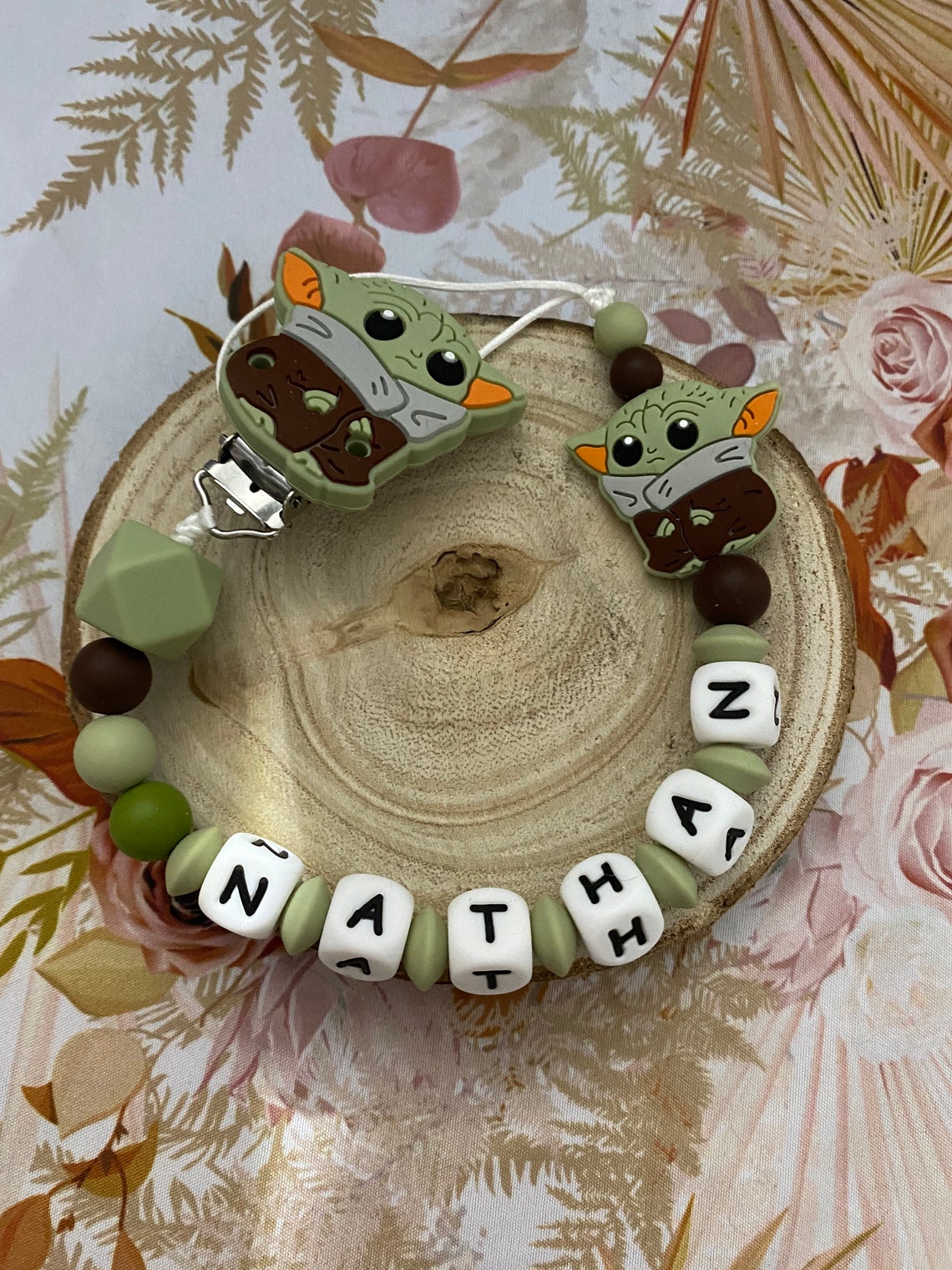 Star Wars Baby Yoda Pacifier Attachment Etsy