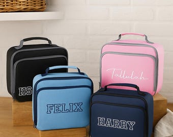 Personalised Lunch Bag, Kids Lunch Box, School Lunch Bag, Insulated Cooler Bag, Boys Lunch Bag, Girls Lunch Box, Back to School Gift