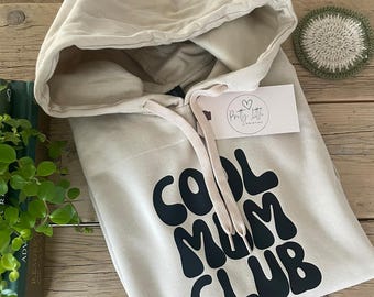 Cool Mum Club Sweatshirt and Hoodie, Gift for Mum, Mama Sweatshirt with Custom Date, Mothers Day Gift