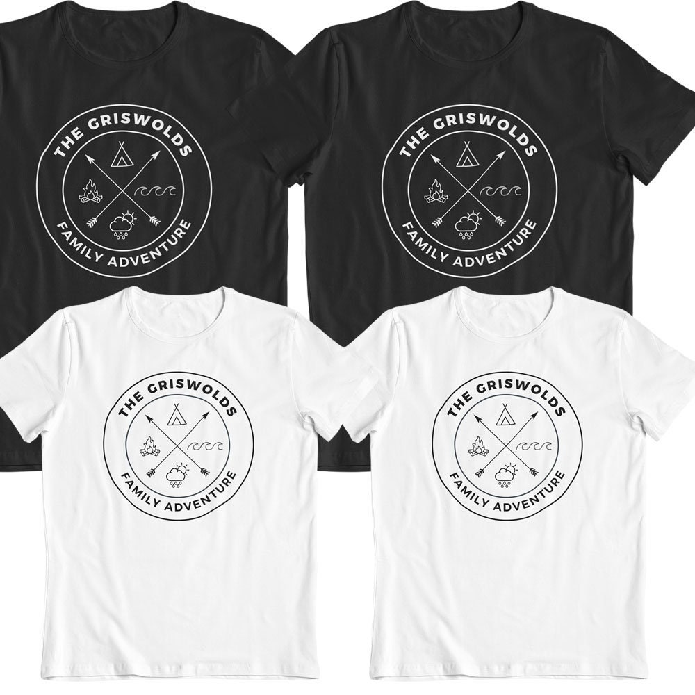 Custom Family Holiday Shirts, Family Camping Shirts, Family Vacation
