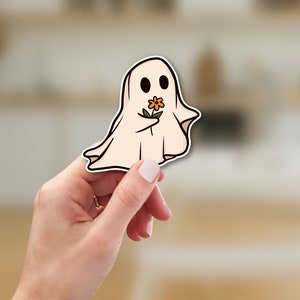 Ghost Stickers, Halloween Stickers, Planner Stickers, Stickers for Bullet Journals & Planners, Fall Stickers, Fall Stickers, Cozy Stickers