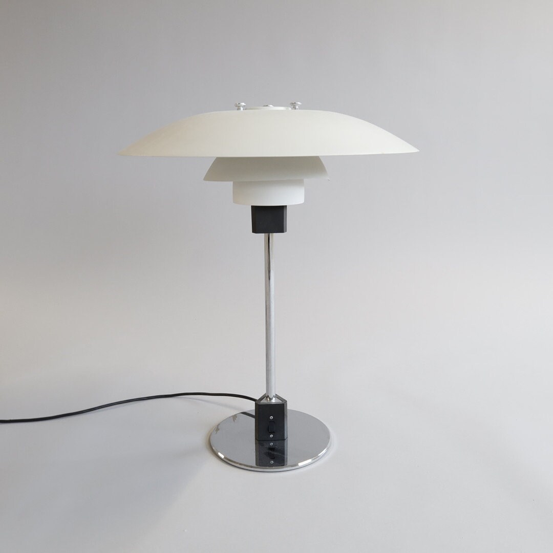 Louis Poulsen From the 70s PH4 3 Table Lamp by Poul Henningsen