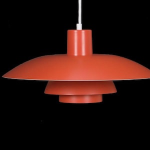 PH 4/3 Orange - Louis Poulsen Pendant, Poul Henningsen