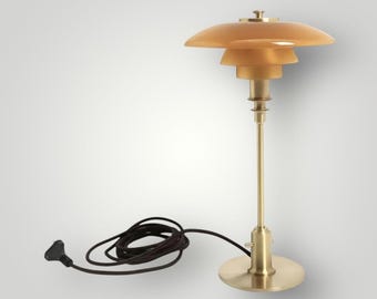 PH 2/1 Amber table lamp Poul Henningsen 1894-1967.