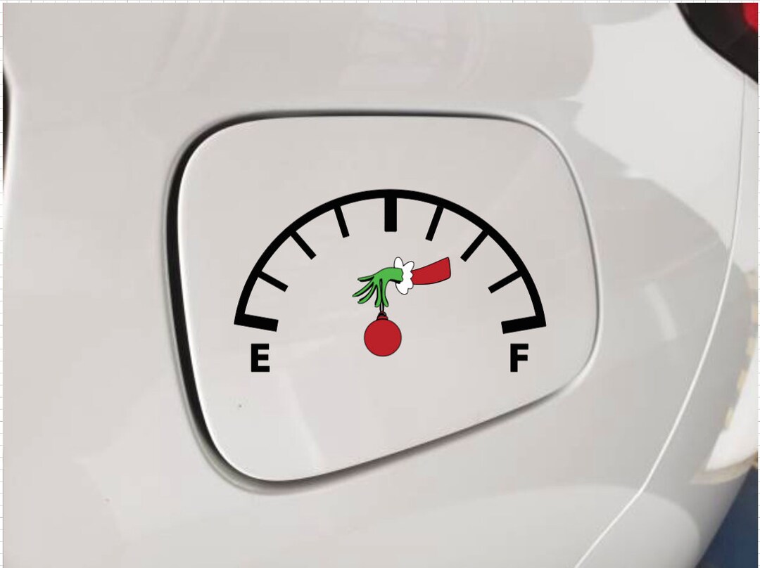 Christmas Car Decal Etsy