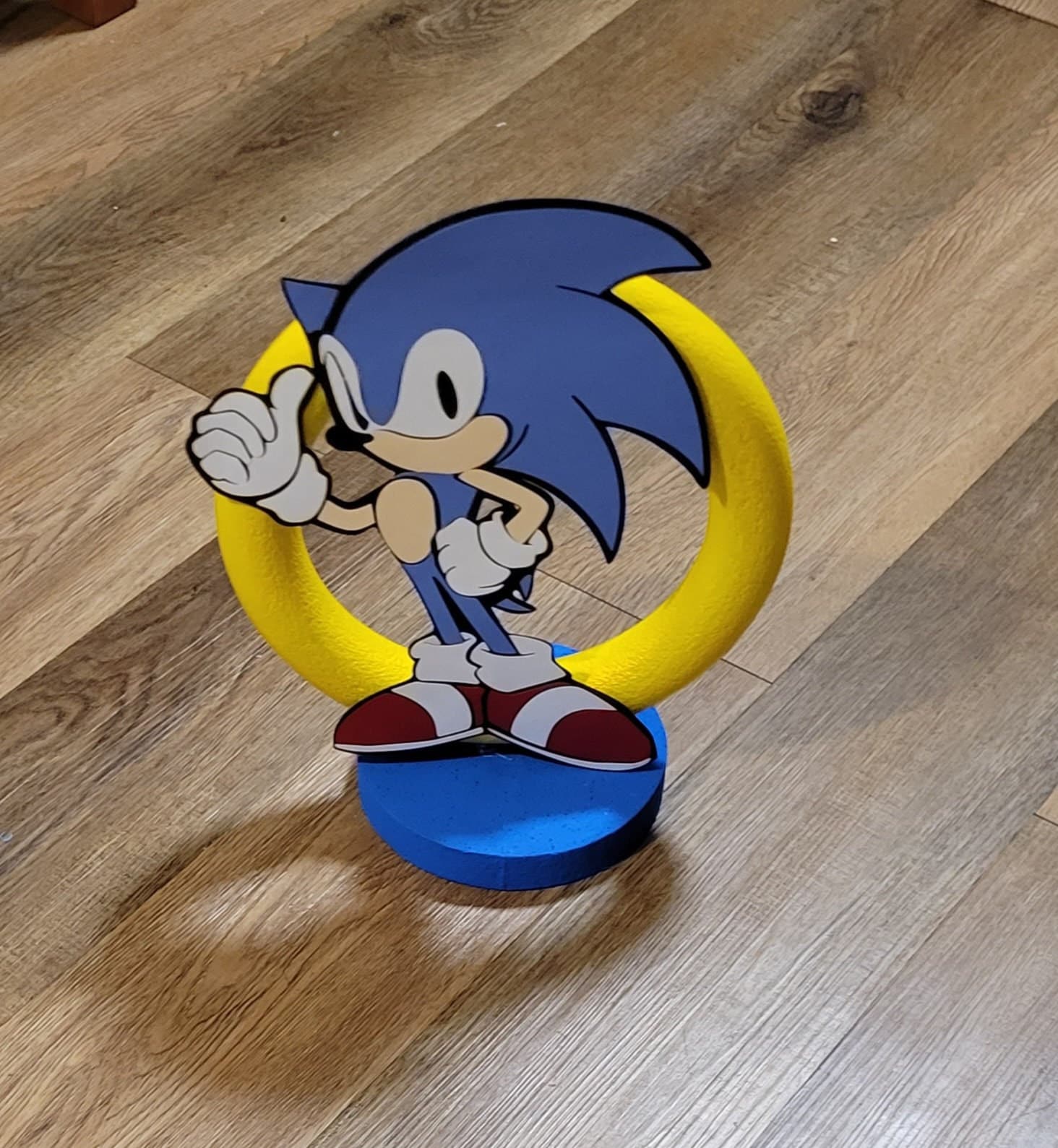 Sonic the Hedgehog Centerpiece, Sonic Centerpiece, Sonic, Tails