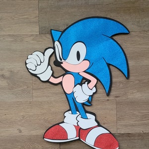 Sonic Party Decor, Sonic Decor, Sonic Party, Sonic Birthday Party, Sonic  Birthday Decor, Sonic Letters 3D, Sonic Party Decoration, Sonic 