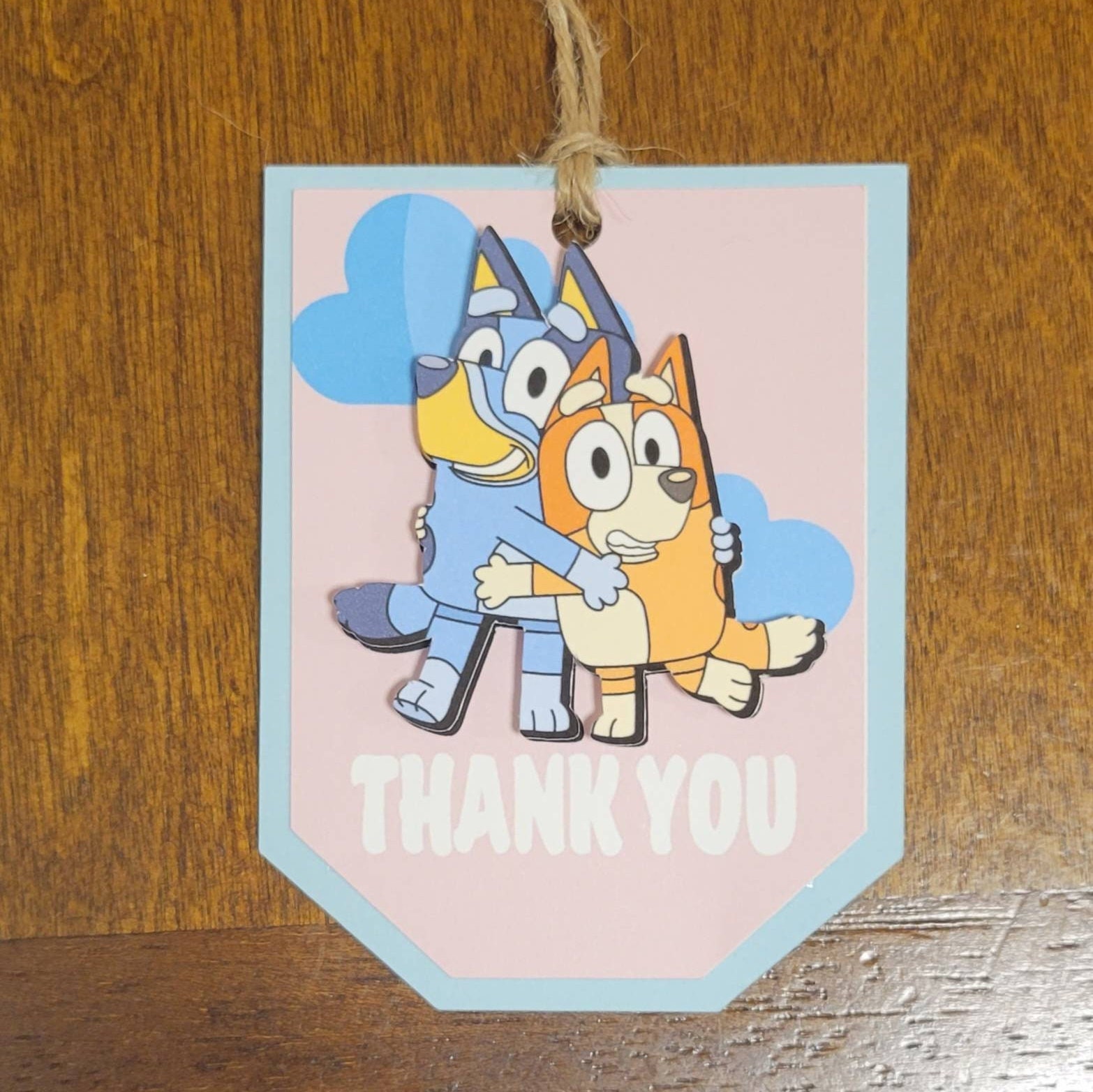 Bluey Thank You Tags - Etsy