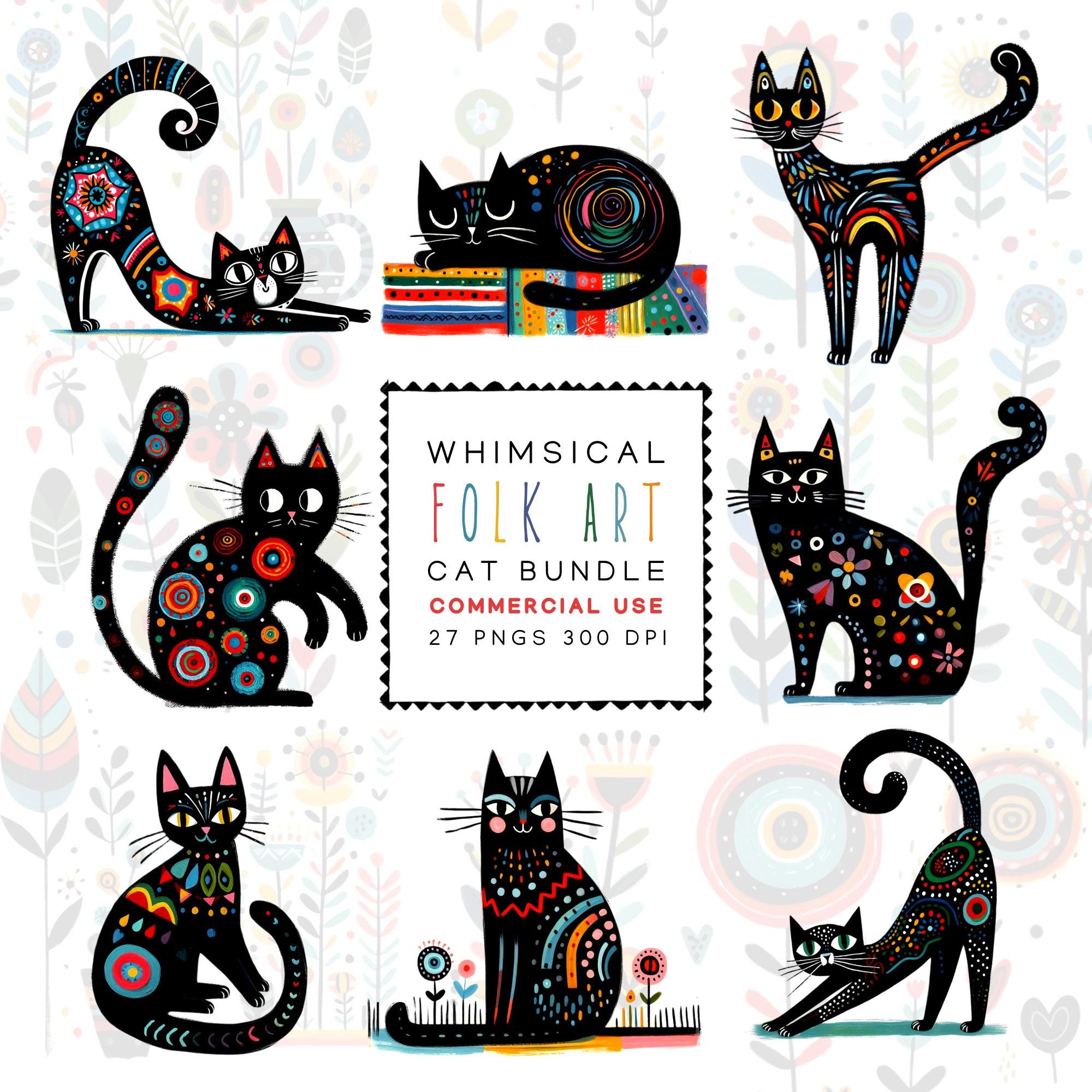 Gatto Nero - Etsy Singapore