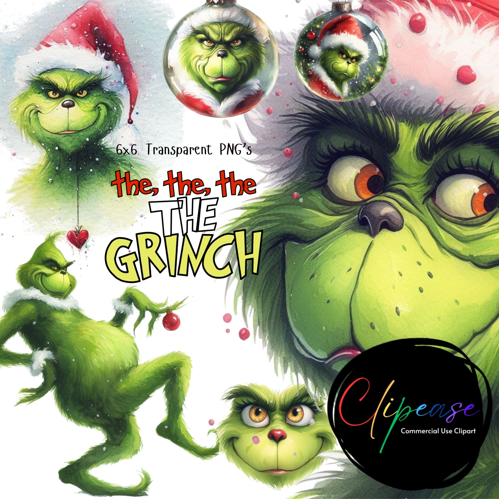 Universal Studios - Dr. Seuss The Grinch - Santa Grinch Straw