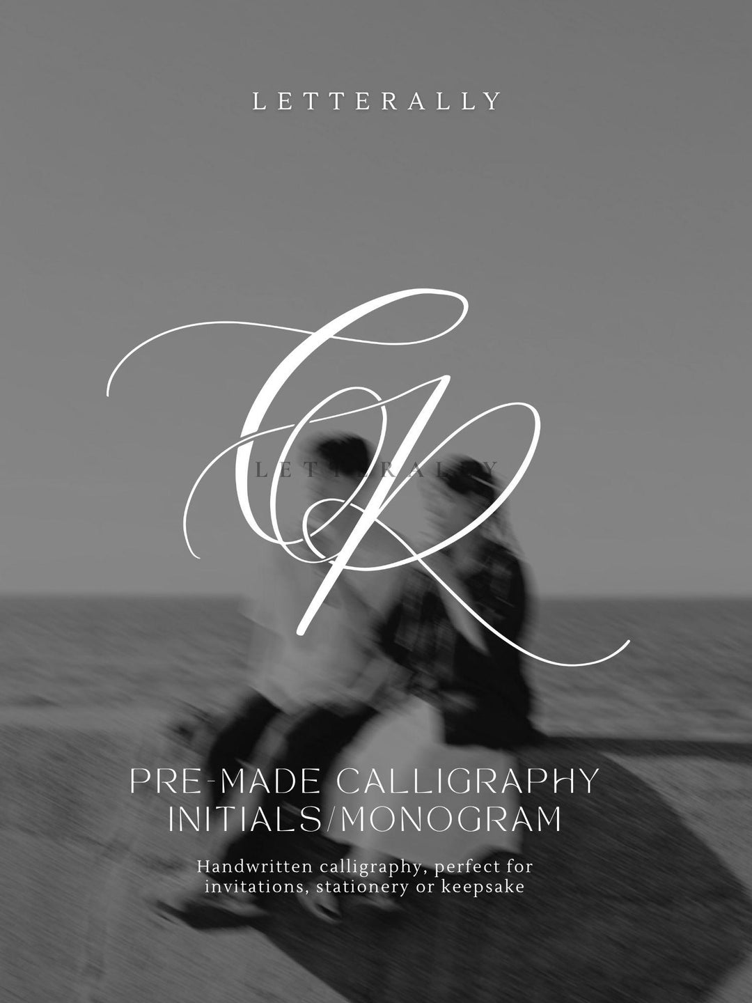 Initials Rms Caligraphy CR | Pre-made Initials/monogram Calligraphy Design - Etsy