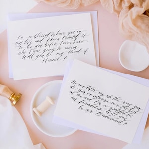 Calligraphy Card With Envelope