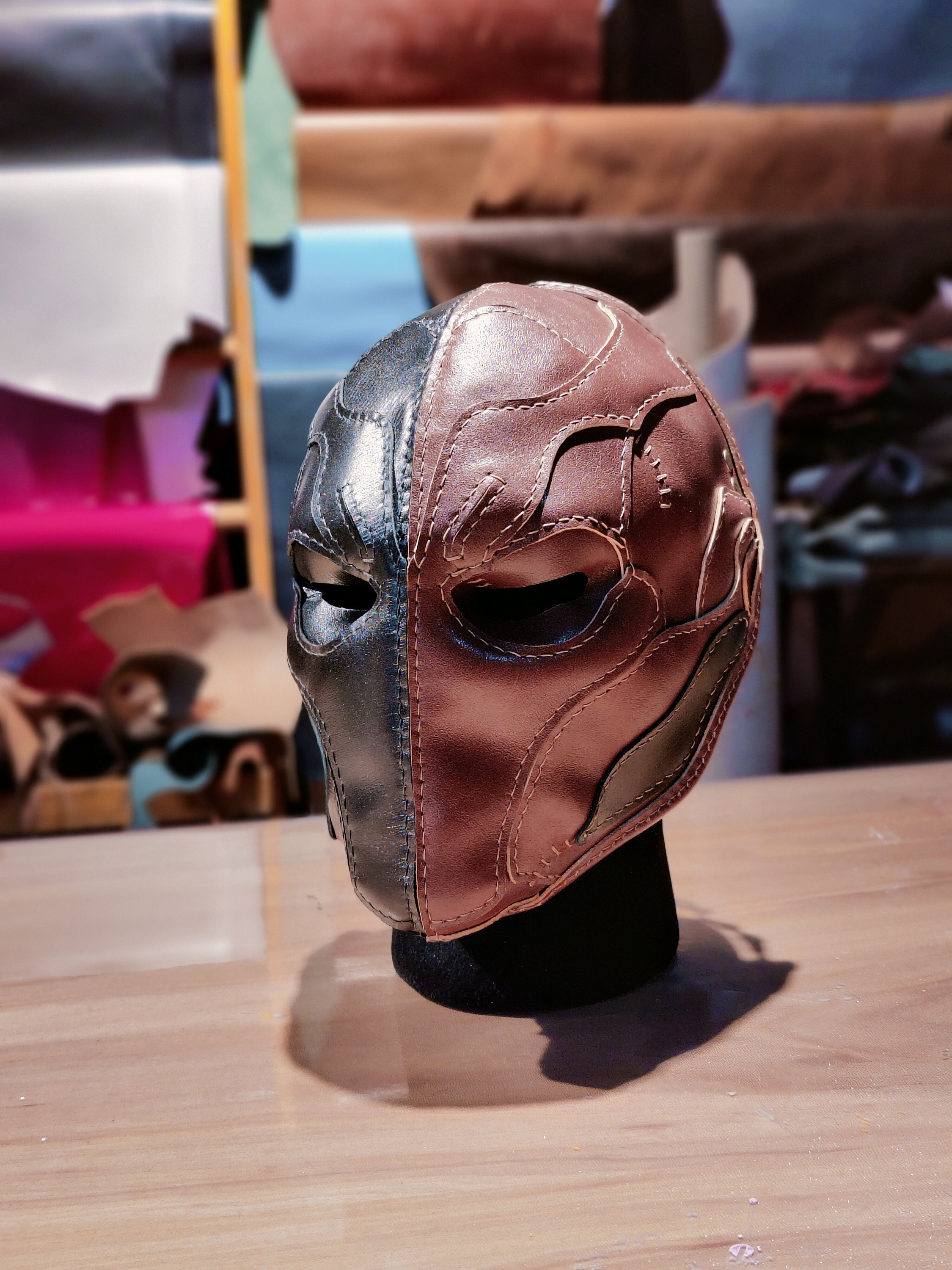 Custom Leather Mask 
