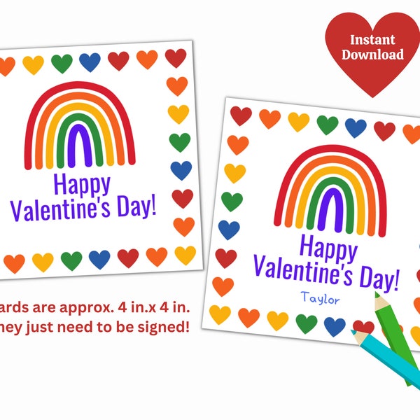 Skittles Valentine Printable - Etsy