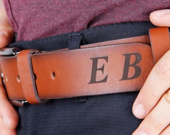 Handcrafted Belt 100% Full Grain Personalized Leather Belt, Custom Gift for him, Engraved Handmade Belt, Leather Men Belt, Best Men Gift