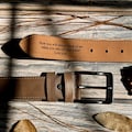 Custom Handmade Belt for Dads, Anniversary Gift For Him, Personalized Men's Belt, Genuine Leather Gift for husband, Father's Day Gifts Men