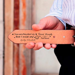 Cinturón de cuero personalizado hecho a mano para hombre, cinturón marrón grabado, mensaje divertido, regalo personalizado para cumpleaños, aniversario, padrino de boda, proceso de 1 día