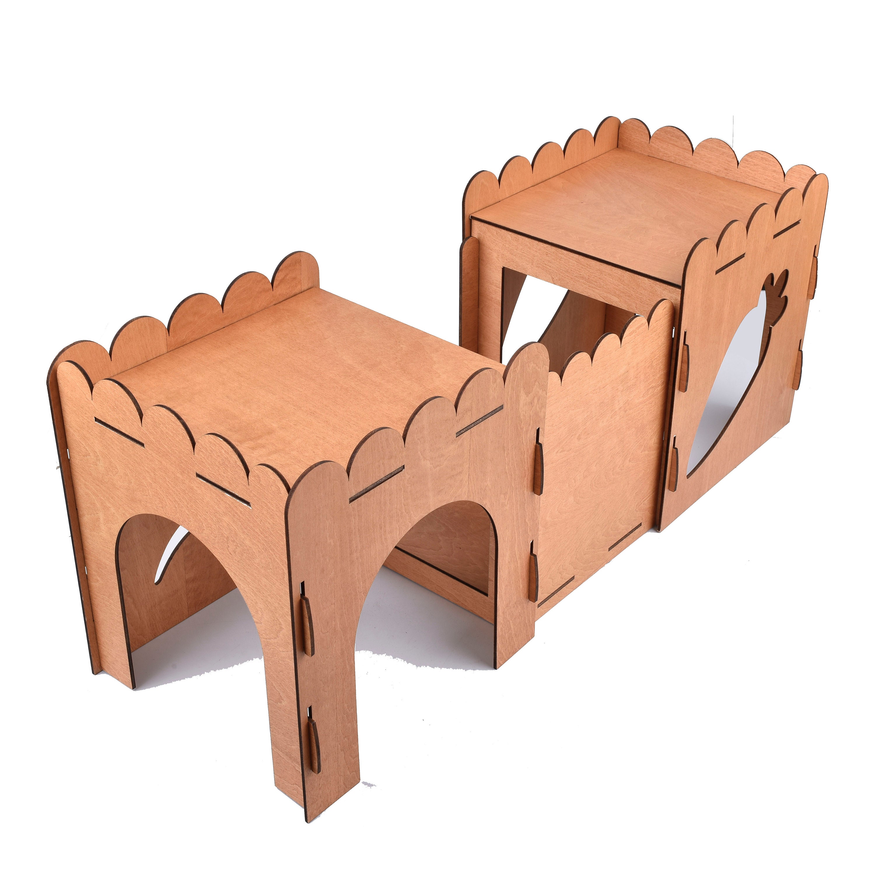 Handmade Wooden Rabbit House Rabbit Bed Rabbit Castle Etsy