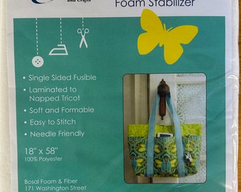 Estabilizador de espuma fusible Bosal In-R-Form de una y dos caras, 18" x 58" (45,7 x 147,3 cm)