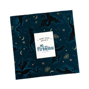 Fireglow by Sarah Watts of Ruby Star Society for Moda, 100% Cotton Fabric, Layer Cakes (Contains 42 pieces) 10” x 10” squares