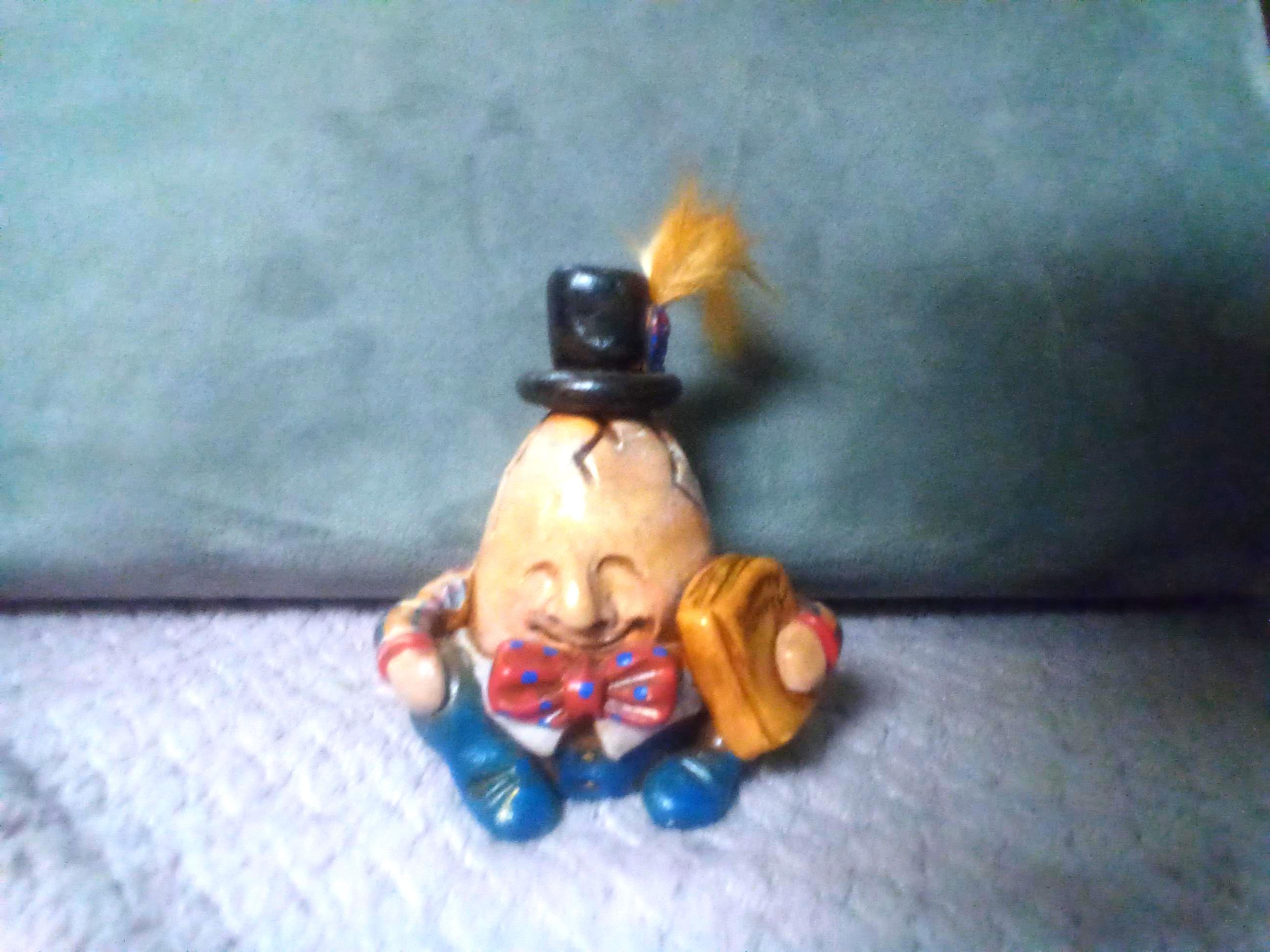 Humpty Dumpty オルゴール　陶器　オブジェ Humpty Dumpty オルゴール 陶器 オブジェ Humpty Dumpty