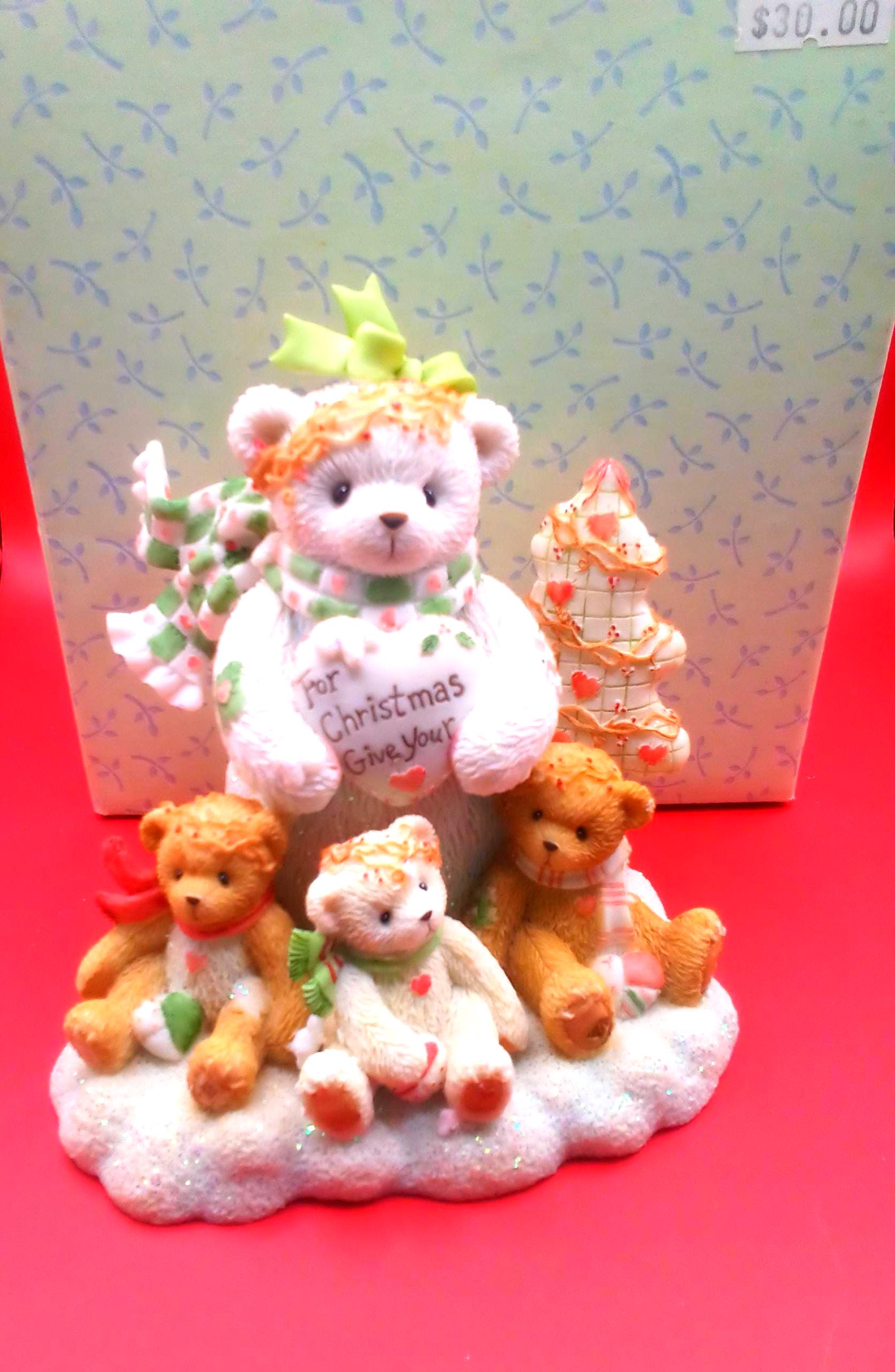 Rare Cherished Teddies Christmas - Etsy
