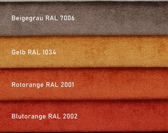 Velour fabric by the metre velour fabric, velour velour upholstery fabric upholstery fabric decorative fabric curtain fabric 14 colours