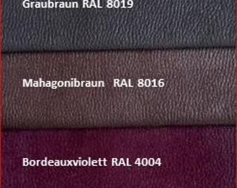 Microfiber imitation leather fabric sold by the meter plain upholstery fabric furniture fabric wall covering flame retardant EURO 14.30 p.mt