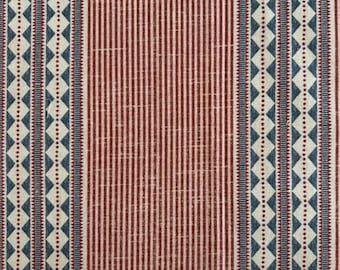 Printed fabric, natural fiber, sold by the meter, decorative fabric, upholstery fabric, furniture fabric, curtain fabric, extra wide