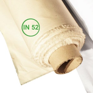Inlettstoff daunendicht Meterware Kissen Bettdecken Federbetten Schlafsäcke Bettwaren federndicht Einschütte 100 % Baumwolle EURO 6.60 p.mtr Bild 1