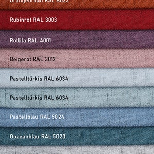 Textured fabric flat woven decorative fabric upholstery fabric upholstery fabric curtain fabric available in 22 colours EURO 9.10 p.mtr.