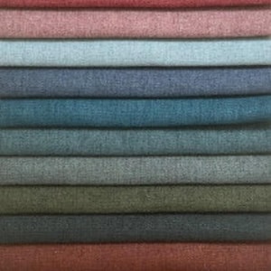 Flat Weave Plain Weave Fabric – 23 Variants – Decor-Upholstery-Furniture-Curtain Fabric, by Meter, 140 cm wide