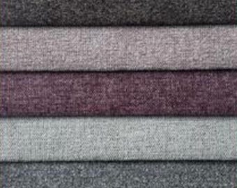 Chenille Veloursstoff, Mélange Optik - 14 Farben - Bezugsstoff, Polsterstoff, Möbelstoff, Dekostoff, Vorhangstoff, Sofastoff, 140 cm breit