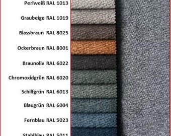 Structured fabric fabric by the meter decorative fabric upholstery fabric furniture fabric curtain fabric flame retardant EURO 10.70 p.mtr.