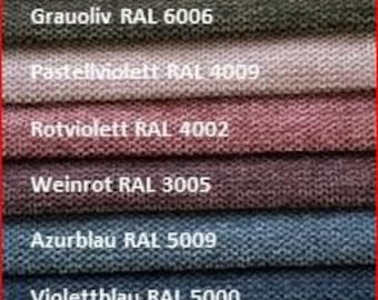 Velour chenille fabric by the metre plain mottled upholstery fabric upholstery fabric decorations wall covering flame retardant 18 colours