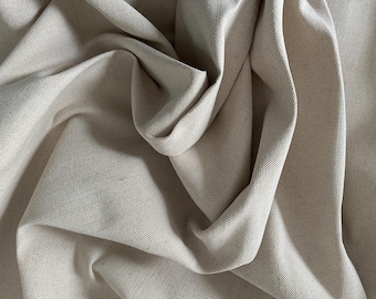 Natural fibre fabric by the metre upholstery furniture upholstery 150 cm wide EURO 14.60 Decorative fabric curtain fabric canvas cover cover