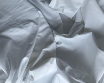 Cotton fabric by the metre white 300 cm wide decorative fabric curtain fabric tablecloth fabric lining fabric EURO 8.00 p.m -EURO 2.66 p.sqm
