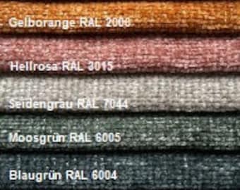 Velour fabric by the metre velour fabric velour chenille upholstery fabric upholstery fabric decorative fabric curtain fabric 17 colours