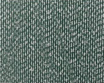Outdoor Bezugsstoff, Strukturstoff - Blattgrün Weiß, UV-beständig, strapazierfähig-Markisenstoff, Polsterstoff, Möbelstoff, Meterware, 140cm