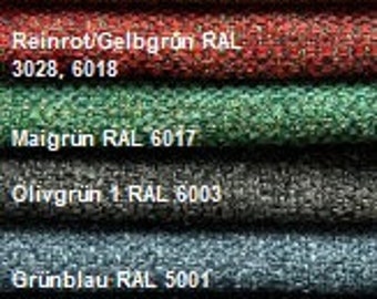 Flat woven handloom fabric fabric by the meter plain upholstery fabric upholstery fabric decorations wall covering flame retardant 17 colors