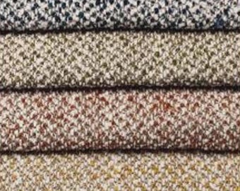 Flachgewebe Strukturstoff Bouclé – 12 Varianten – Deko-Bezug-Polster-Möbel-Vorhangstoff, Meterware, 140 cm breit