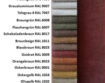 Velour Chenille Fabric Sold by the Meter Decorative Fabric Upholstery Fabric Furniture Fabric Curtain Fabric 21 Colors EURO 8.80 per meter