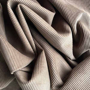 Soft CORDUROY FABRIC, Fabric By The Metre, Decorative Fabric Perfect For All Furnishing Purposes, Upholstery Curtain Fabric EURO 11.70 p.mtr image 7