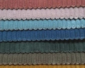 Breitcord Stoff Meterware- 21 Farben -Cordstoff, Möbelstoff, Bezugsstoff, Polsterstoff, Sofastoff, Sesselstoff, Wandbespannung, 140 cm breit