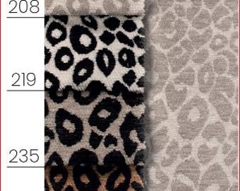 Jacquard fabric chenille animal print fabric by the meter, patterned, upholstery fabric, furniture fabric, decorative fabric, curtain fabric