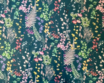 Decorative fabric curtain fabric floral upholstery fabric upholstery fabric fabric by the meter velour 6 colors