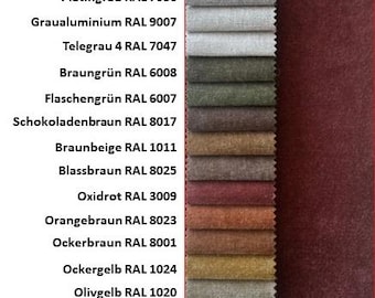 Velour Chenille Fabric Sold by the Meter Decorative Fabric Upholstery Fabric Furniture Fabric Curtain Fabric 21 Colors EURO 8.40 per meter