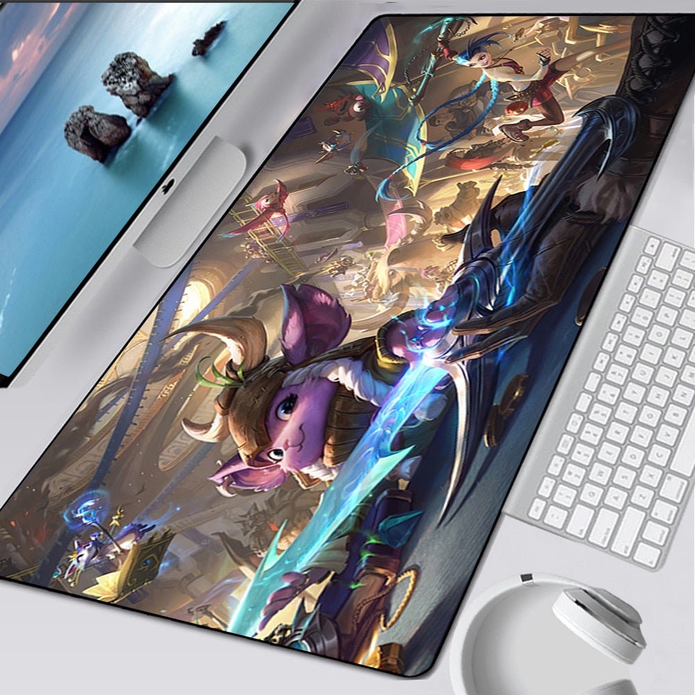 Discover Yuumi League of Legends Desk Mat